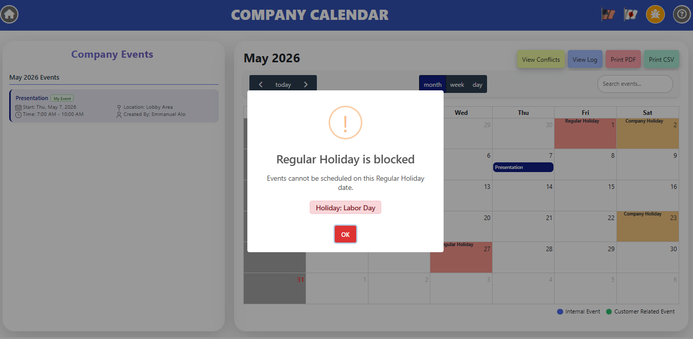 Calendar — View 7